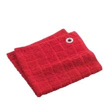HANDDOEK ROOD 50X50CM ()
